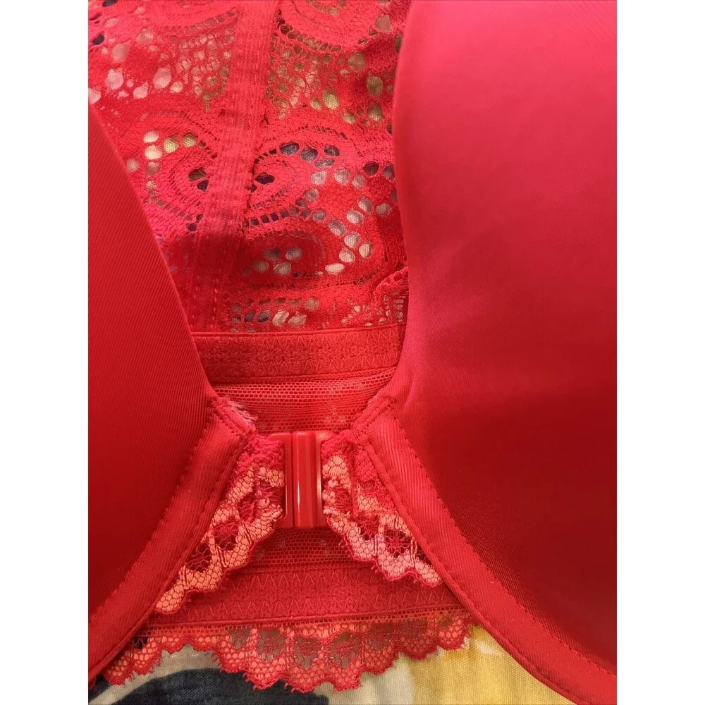 Maidenform Racerback Full Coverage Bra Underwire Style 07112 Pink Size 40D NWT